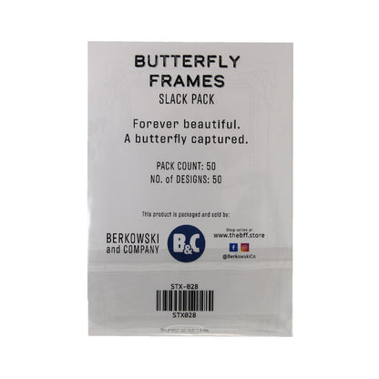 Butterfly Frames | Tan Sticker Slack Pack