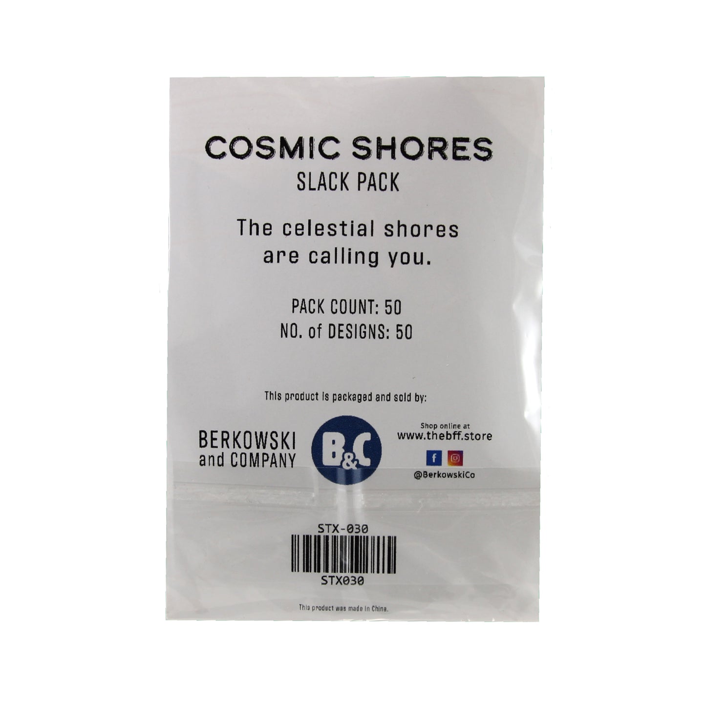 Cosmic Shores | Blue Sticker Slack Pack