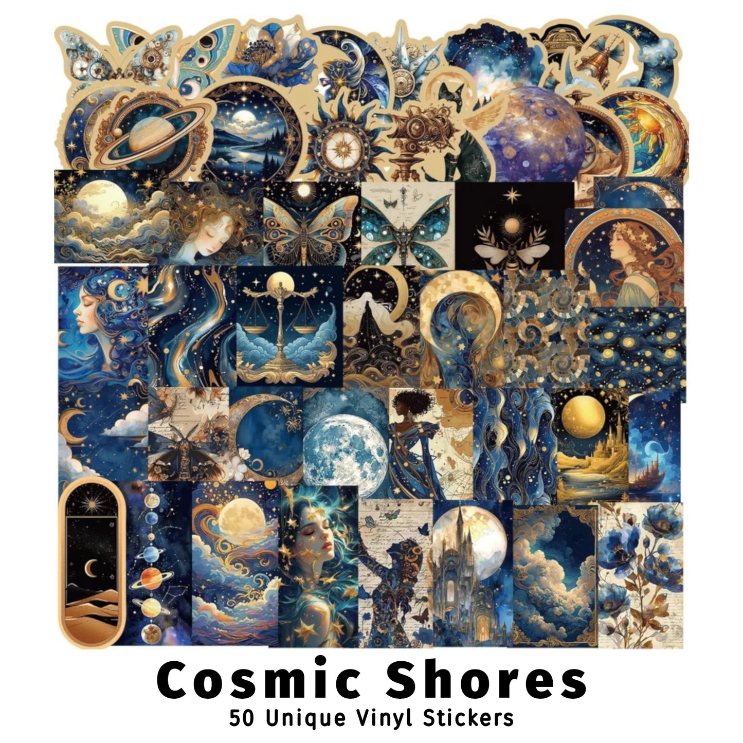 Cosmic Shores | Blue Sticker Slack Pack