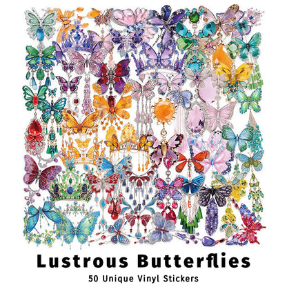 Lustrous Butterflies | Rainbow Sticker Slack Pack