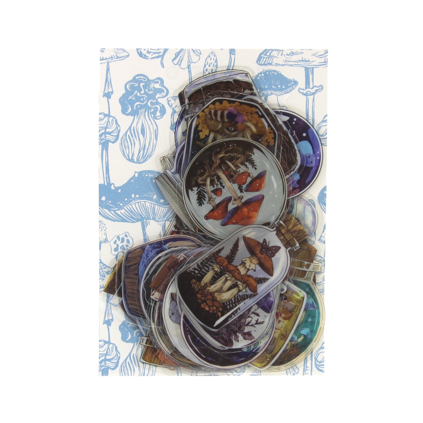 Bottle o Shrooms | Mauve Sticker Slack Pack