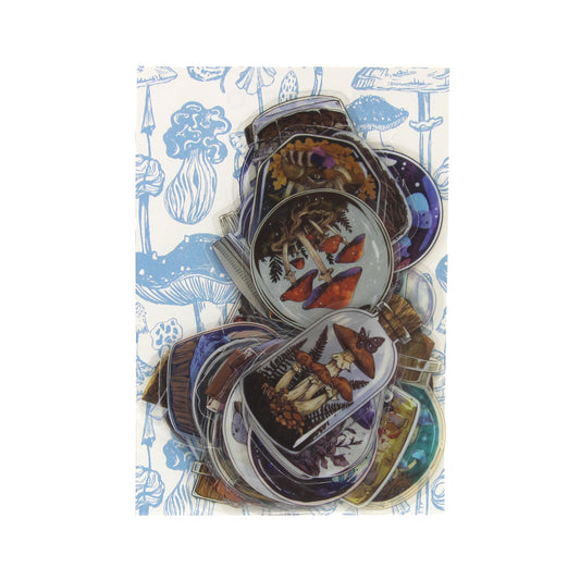 Bottle o Shrooms | Mauve Sticker Slack Pack