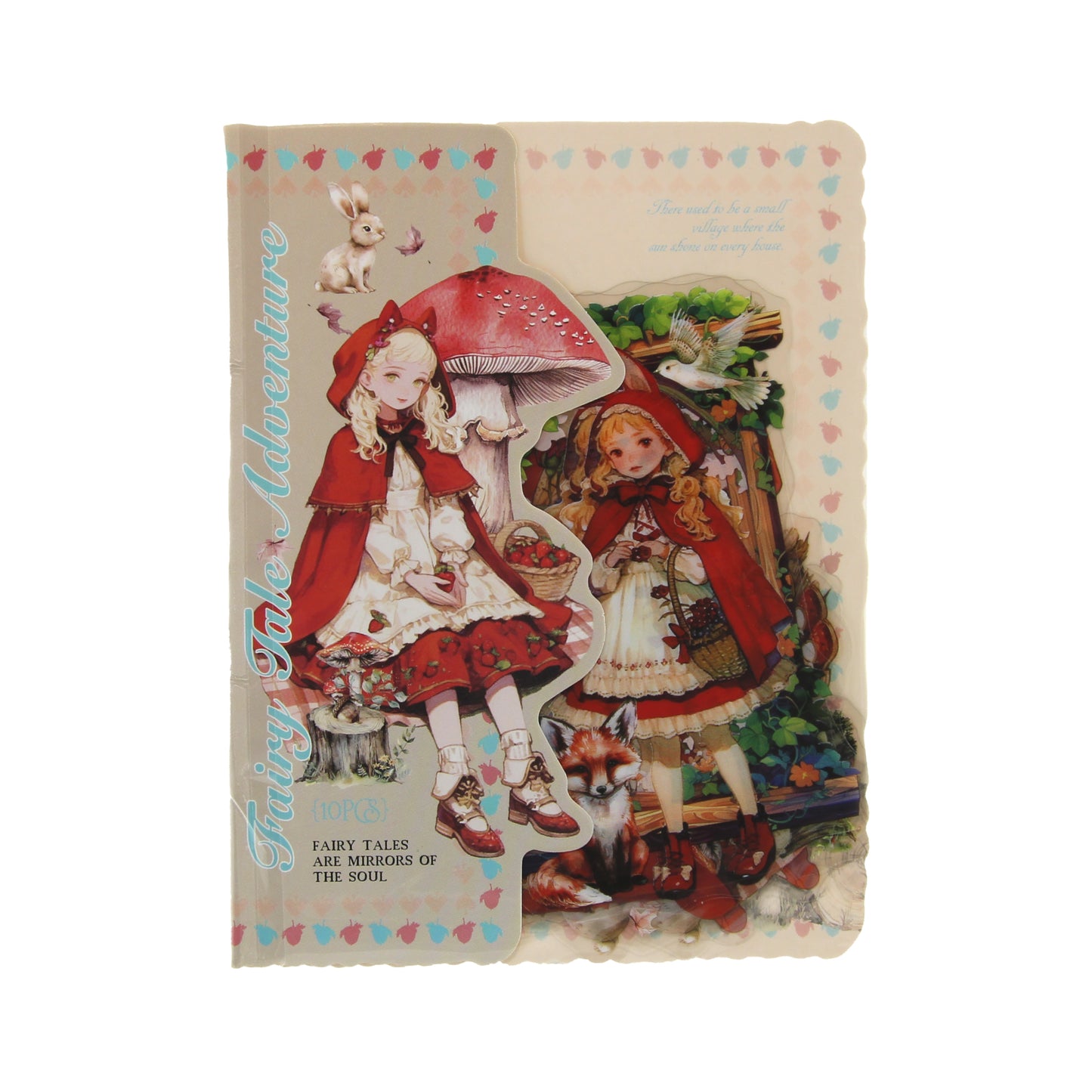 Little Red's Journey | Red Fairytale Sticker Pack