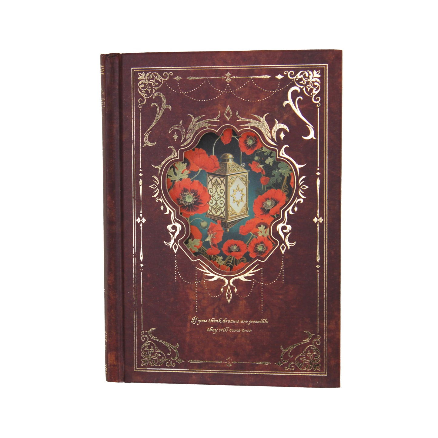 Sunset Glow | Red Ornamental Blank Journal