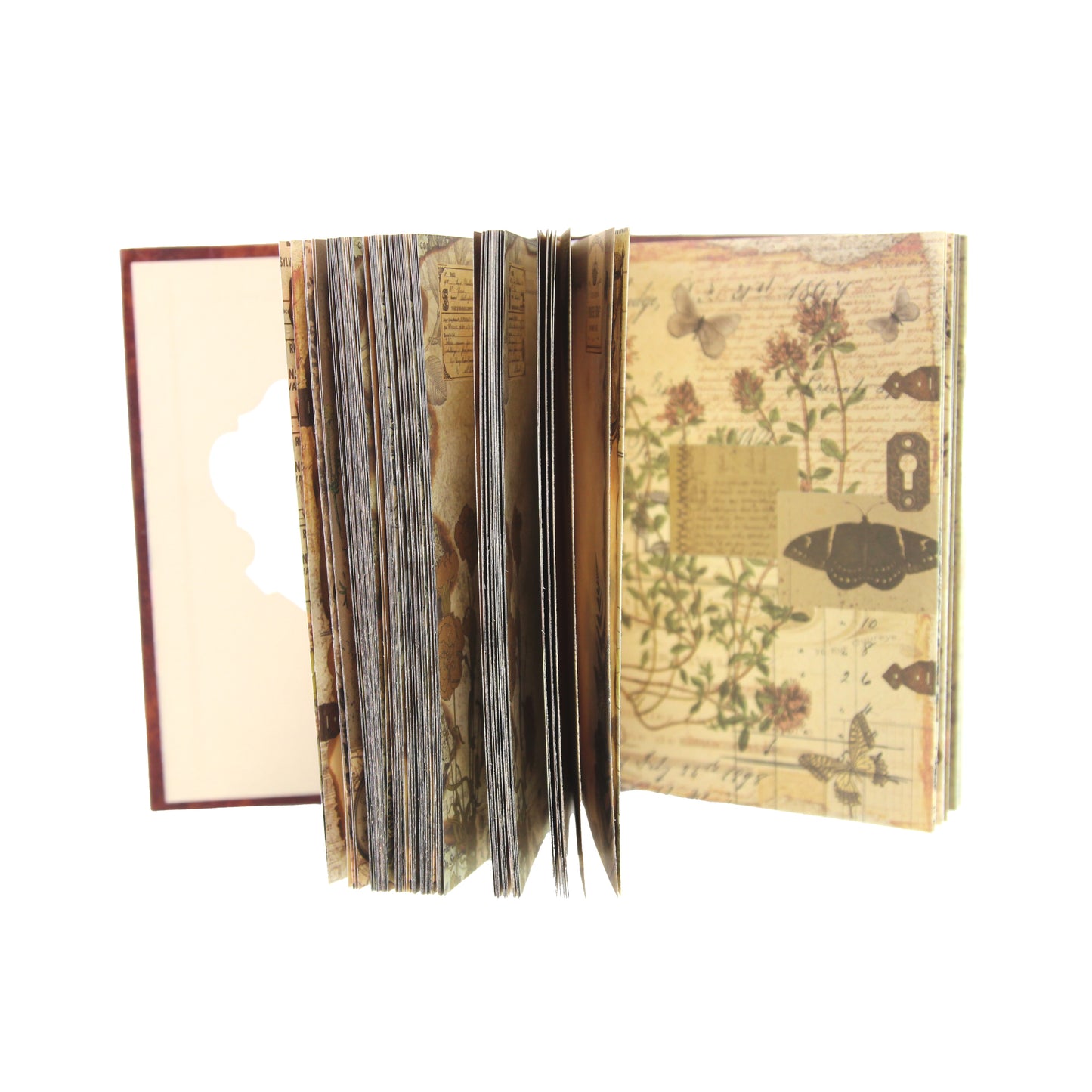 Sunset Glow | Red Ornamental Blank Journal