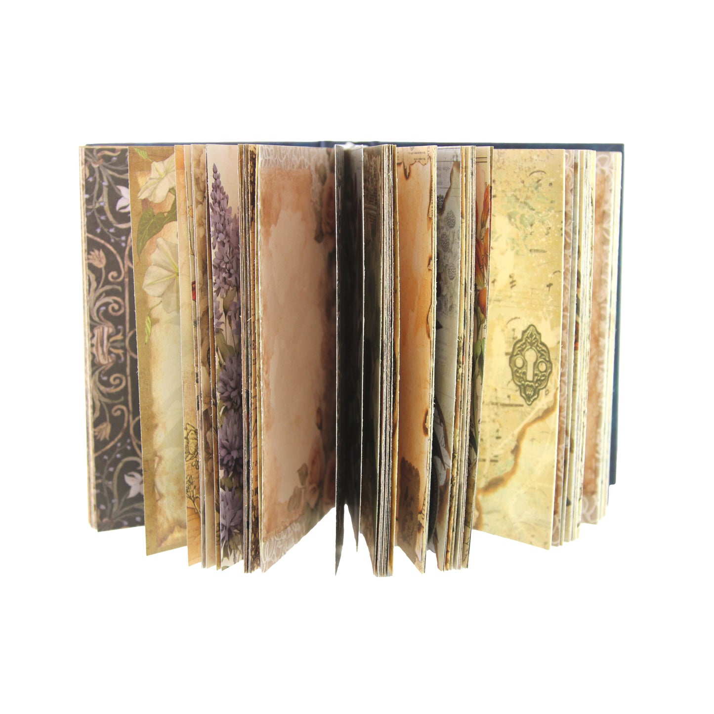 Time Gap | Blue Ornamental Blank Journal