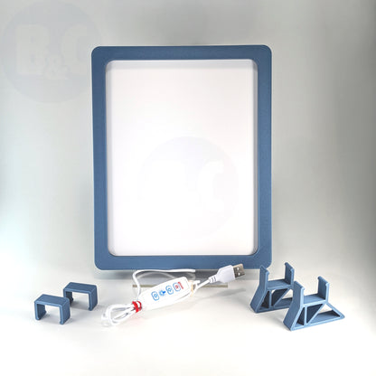 Muted Blue Universal Lightbox