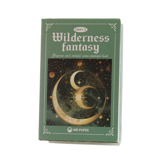 Wilderness Fantasy | Green Mini Magi Book