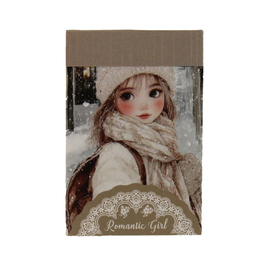 Winter Dream Girl | Khaki Mini Magi Sticker Book